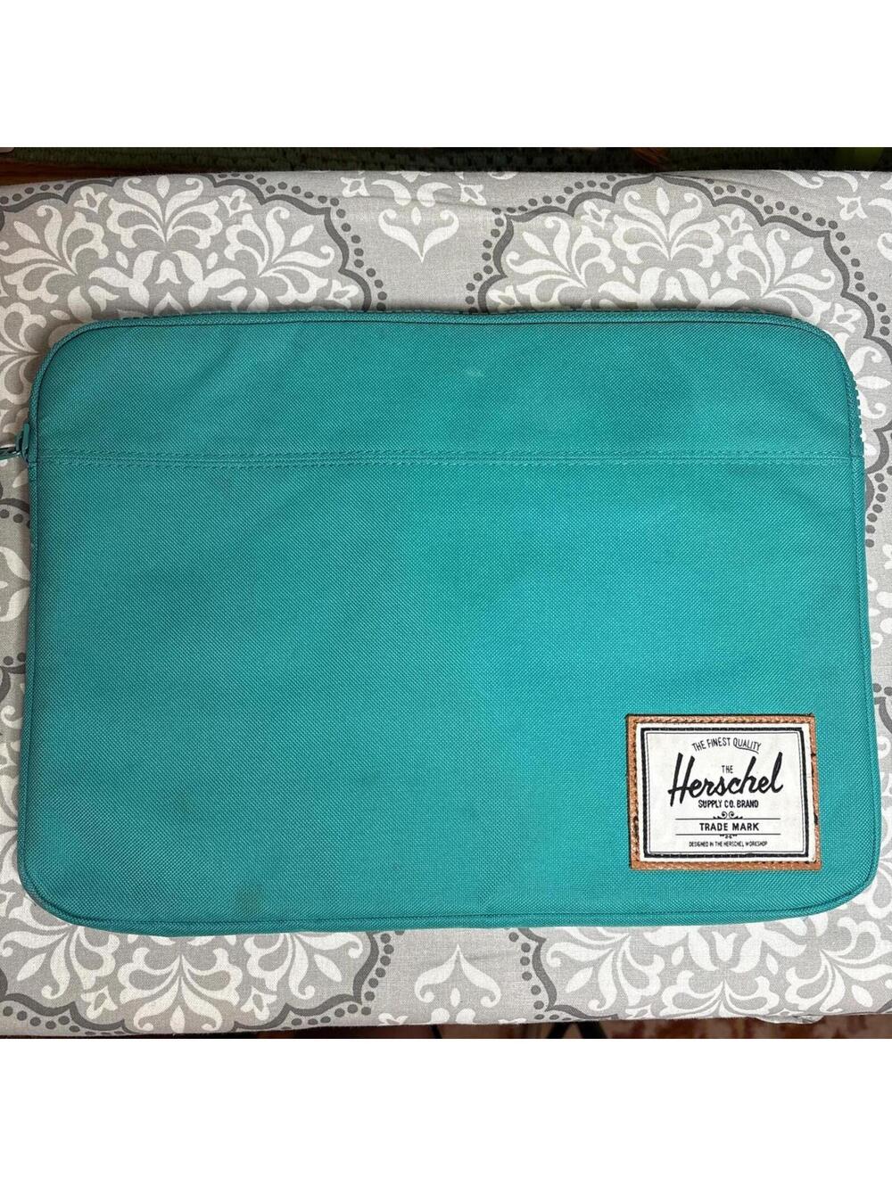 Herschel  Blue and Green Laptop-cases-bag